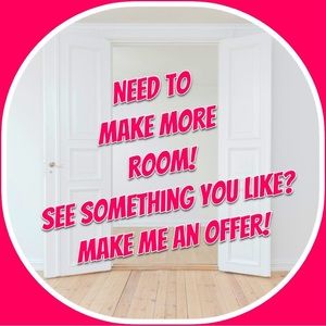 Time to make some room! If you don’t ask, I can’t say yes!